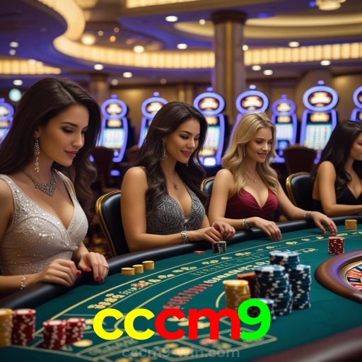 cccm9: Jogos de Mesa ao Vivo - Imersão Total, Slots - Grandes Prêmios, Roleta - Altas Chances